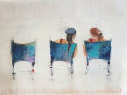Beach 0005  Aquarell auf Papier 30x40cm 
